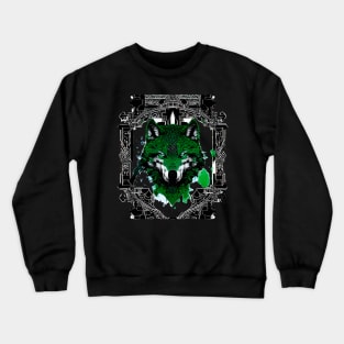 Wolf Green Crewneck Sweatshirt